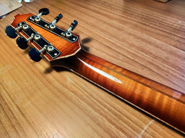 [SOLD] Emanuele Faggion Calliope 17" Archtop guitar, massive wood, in the style of Monteleone, Benedetto ...